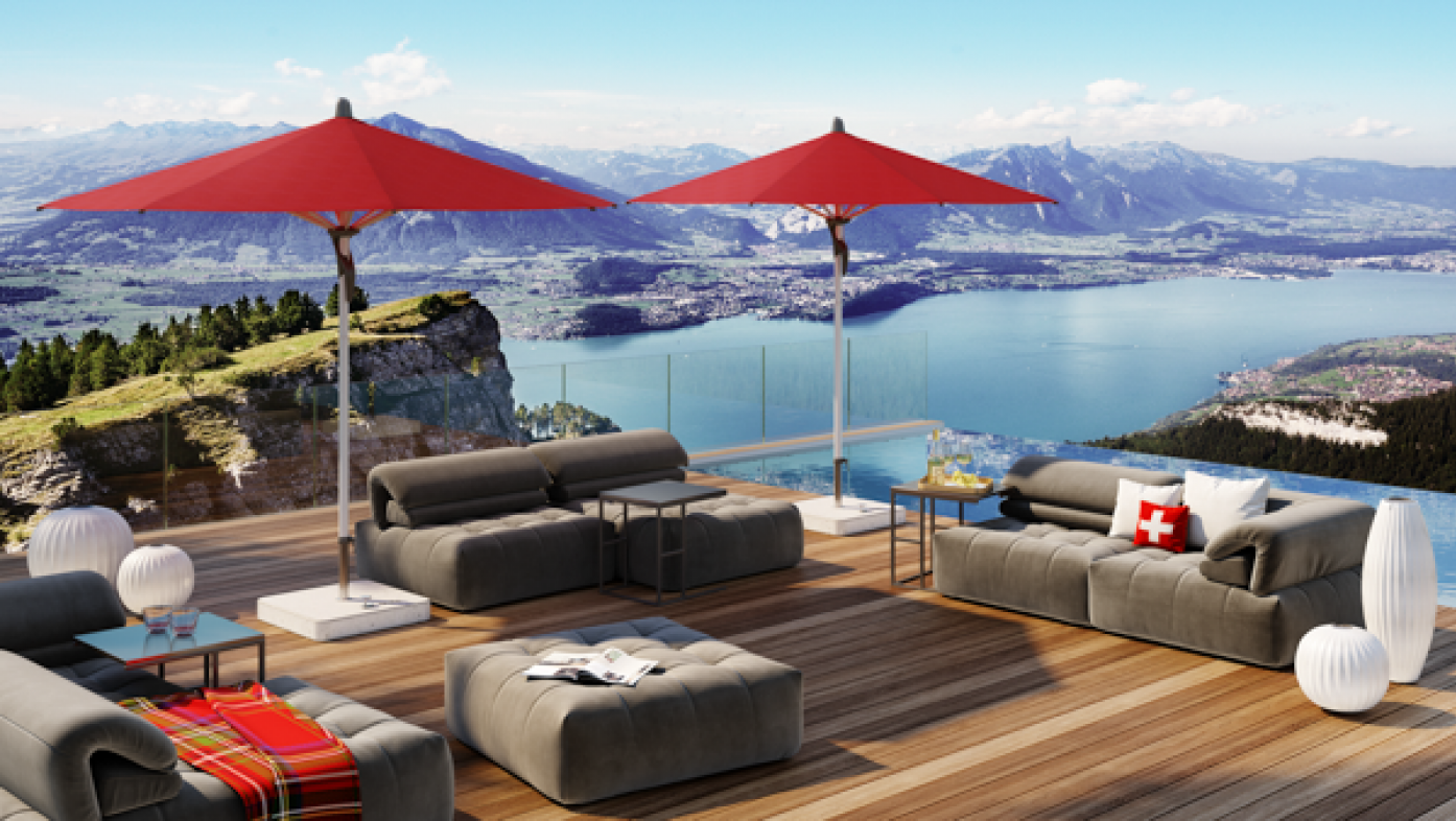 Glatz Fortino - Sonnenschirm für die Terrasse | LAMBERT